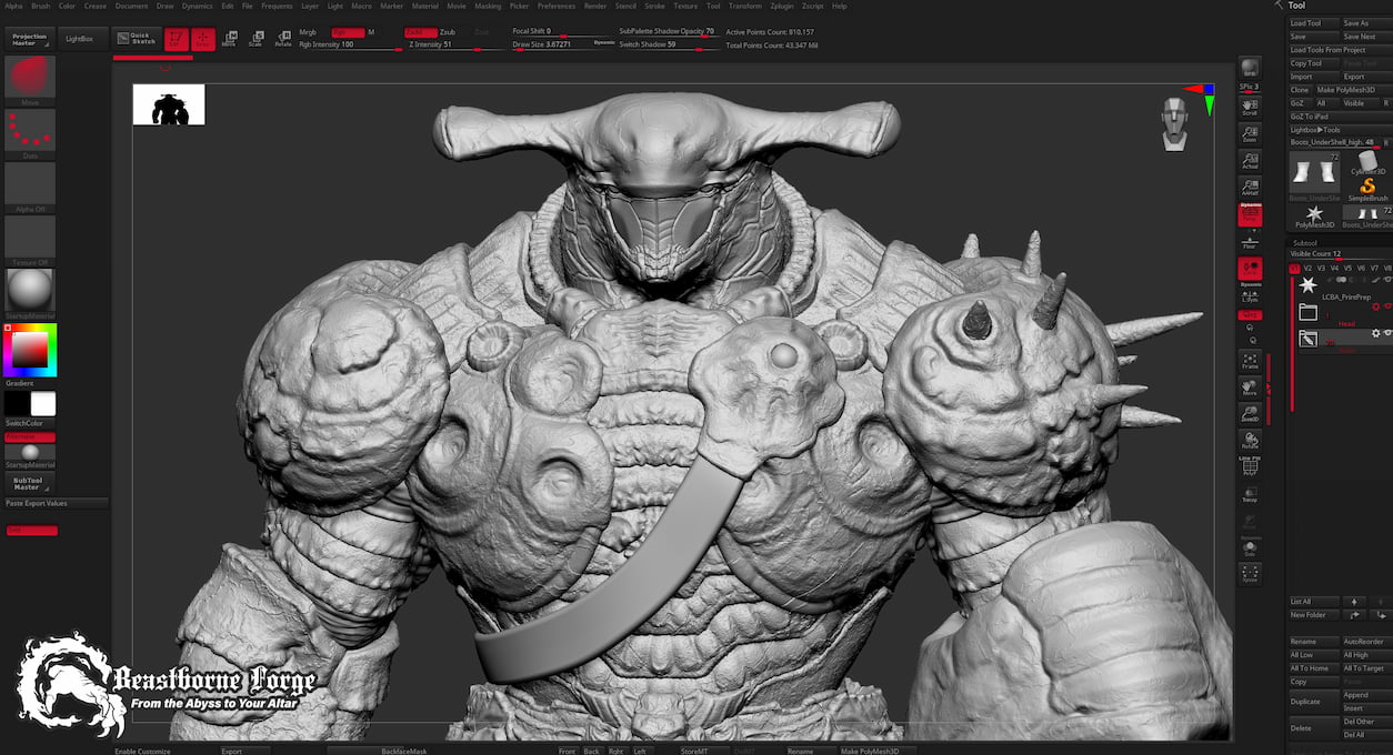 Sculpting WIP